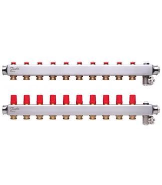 Danfoss – 10 Ağızlı Manifold Çelik Kollektör