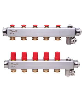 Danfoss – 5 Ağızlı Manifold Çelik Kollektör