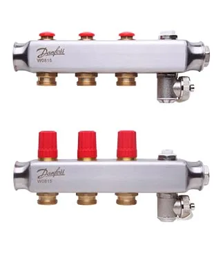 Danfoss – 3 Ağızlı Manifold Çelik Kollektör