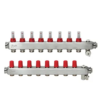 Danfoss – SSM 8F 8’li Paslanmaz Çelik Kollektör